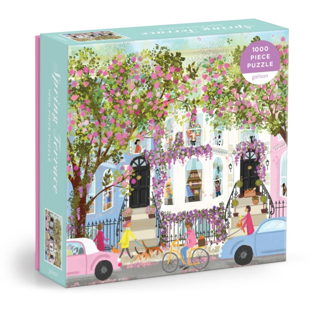 Galison - Joy Laforme Spring Terrace 1000 Piece Puzzle - New Jigsaw Pu