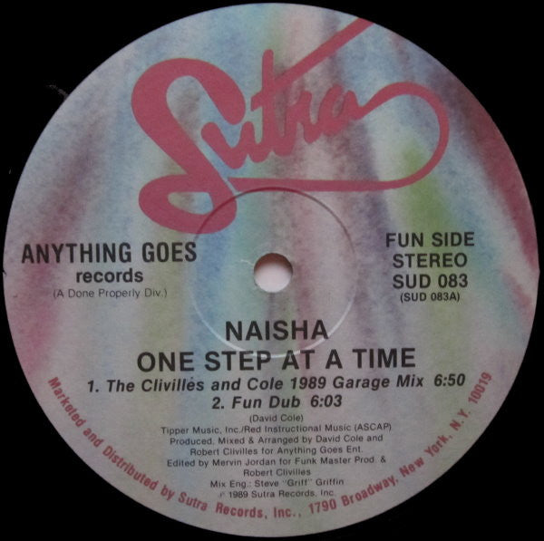 Naisha - One Step At A Time - Used Vinyl Record 12"