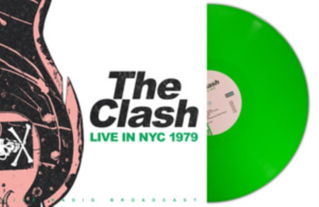 CLASH - Live In NYC 1979 (Green Vinyl) - Vinyl Record