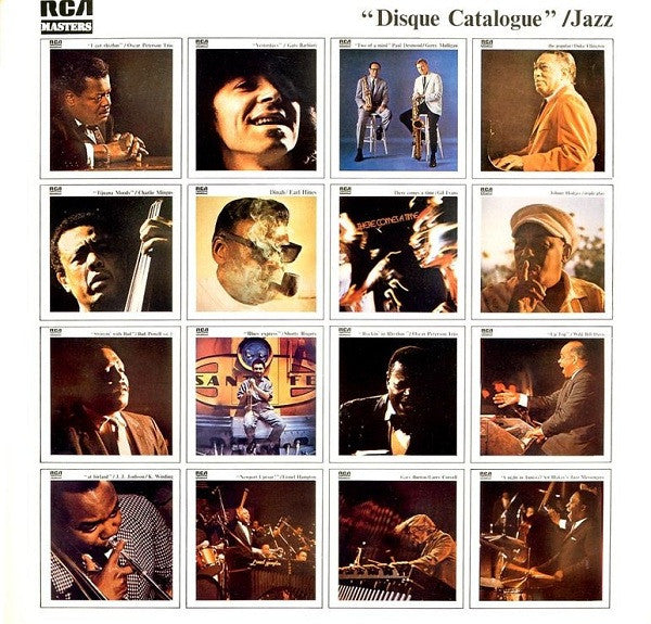 Various - "Disque Catalogue" / Jazz - Used Vinyl Record