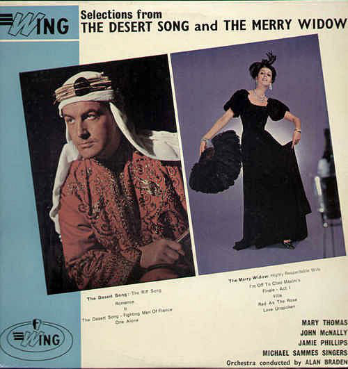 Mary Thomas - Desert Song / The Merry Widow - Used Vinyl Record