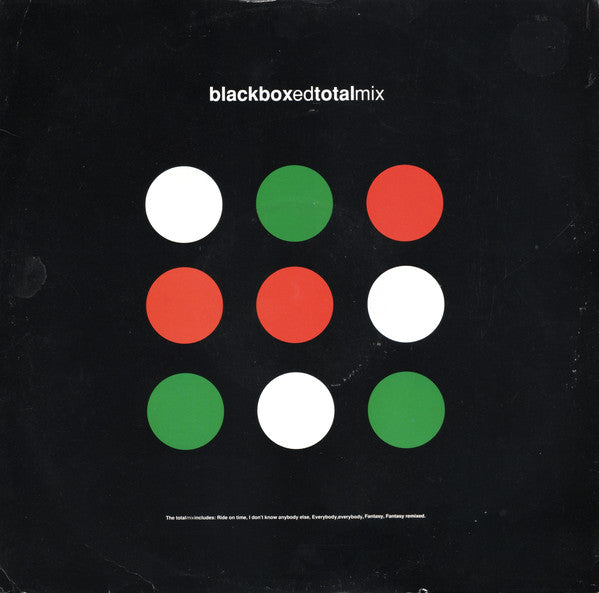 Black Box - Blackboxedtotalmix - Used Vinyl Record 12"