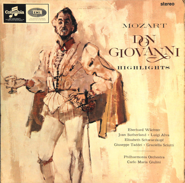 Wolfgang Amadeus Moz - Don Giovanni Highlights - Used Vinyl Record