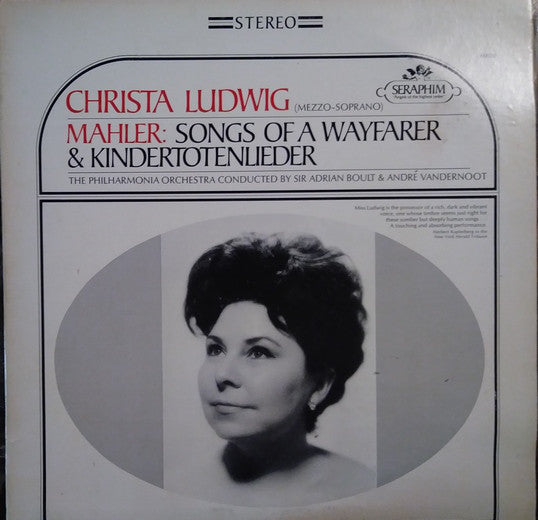 Gustav Mahler - Songs Of A Wayfarer & Kindertotenlieder - Used Vinyl