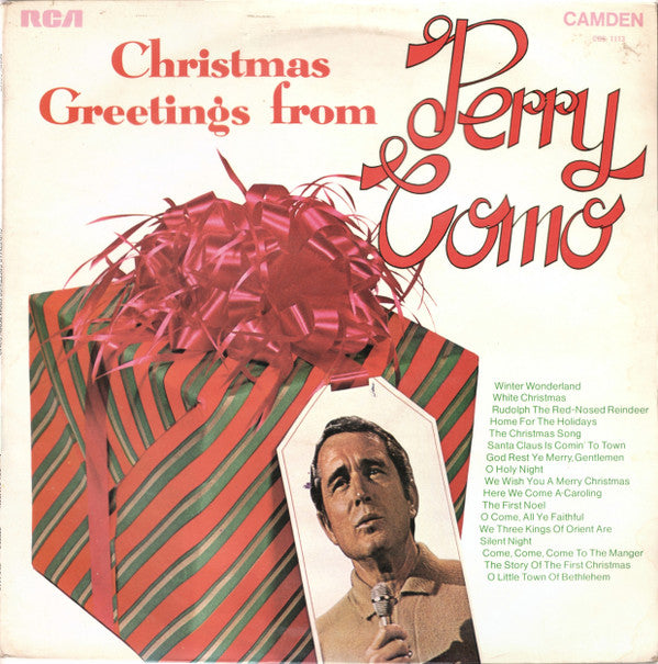 Perry Como - Christmas Greetings From - Used Vinyl Record