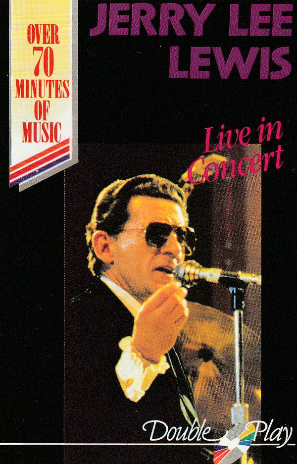 Jerry Lee Lewis - Live In Concert - Used Cassette