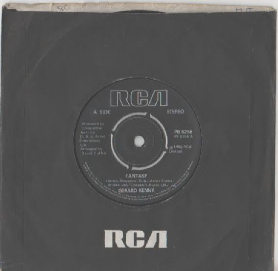 Gerard Kenny - Fantasy - Used Vinyl Record 7"