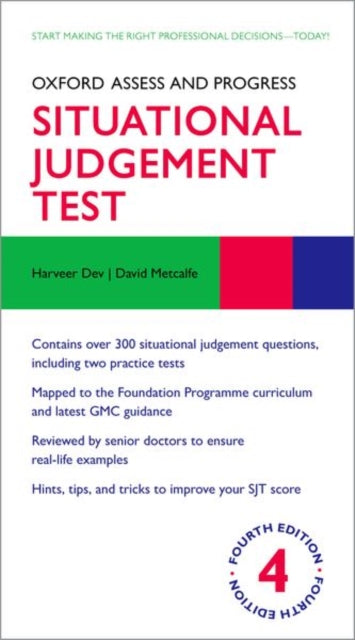 Harveer Dev - Oxford Assess and Progress: Situational Judgement Test -