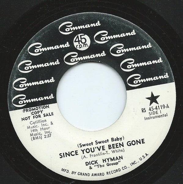 Dick Hyman and The G - (Sweet Sweet Baby) Since You've Been G