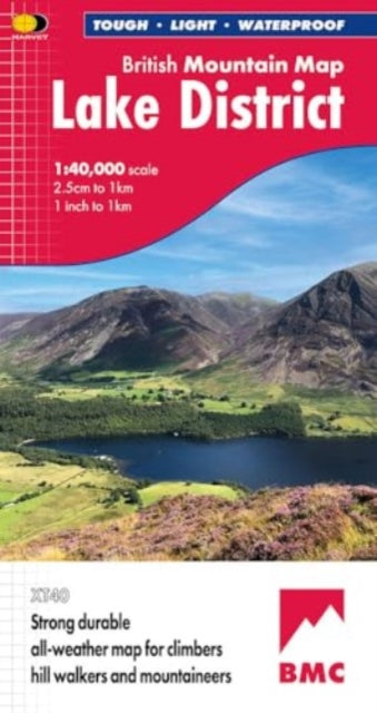Lake District - New Sheet map