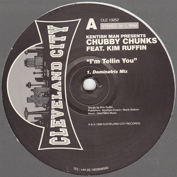 Kentish Man - I'm Tellin You - Used Vinyl 12"