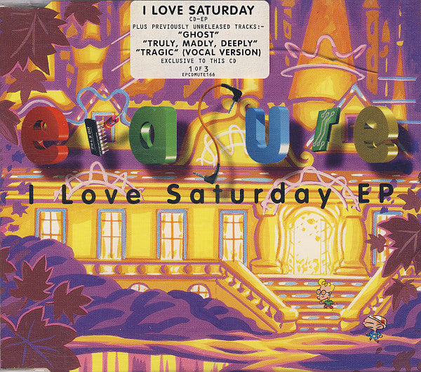 Erasure - I Love Saturday - Used CD