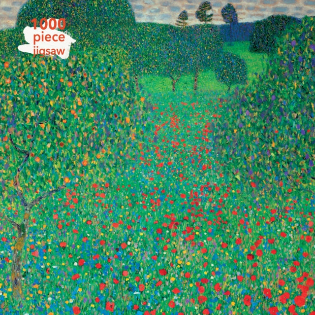 Adult Jigsaw Gustav Klimt: Poppy Field : 1000 piece jigsaw - New Jigsa