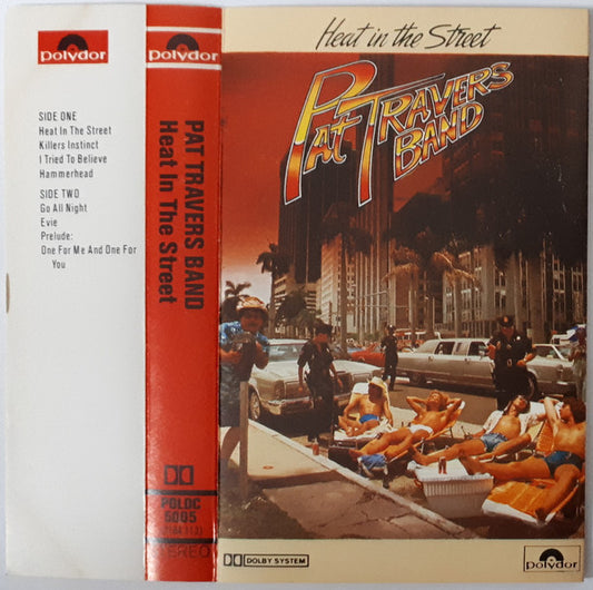 Pat Travers Band - Heat In The Street - Used Cassette