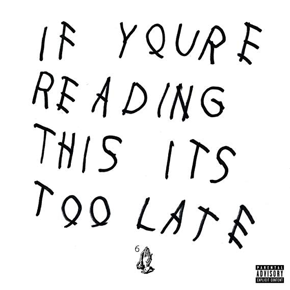 Drake - If You're Reading This It's Too Late - Vinyl Record