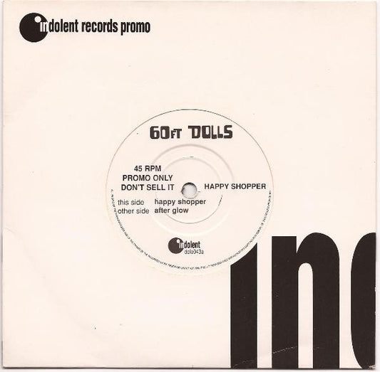 60ft Dolls - Happy Shopper - Used Vinyl Record 7"