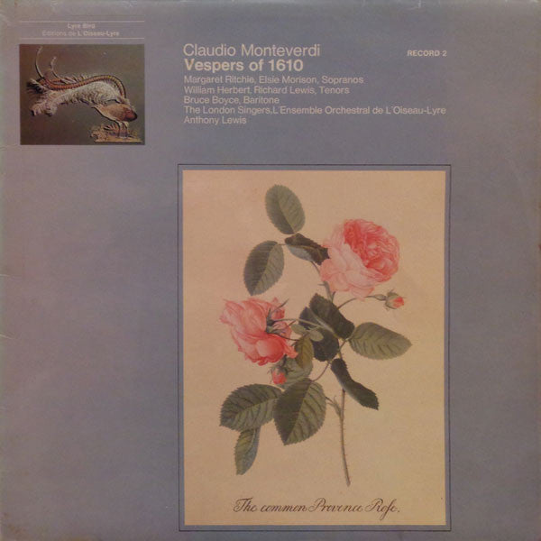 Claudio Monteverdi - Vespers Of 1610 - Used Vinyl Record