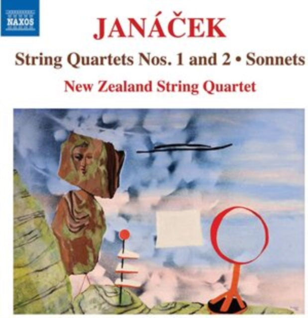 NEW ZEALAND STRING Q - JANACEK:STRING QUARTETS 1&2 - CD