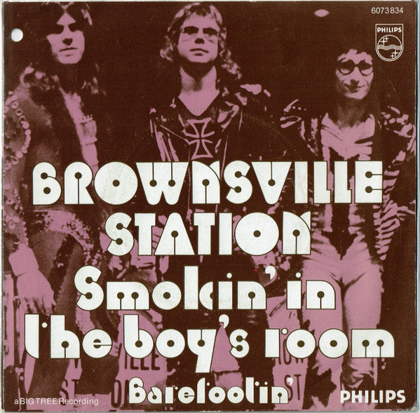 Brownsville Station - Smokin' In The Boy's Room - Used Vinyl Record 7