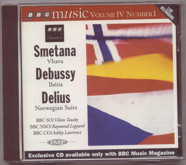 Bedrich Smetana - Vltava, Iberia, Norwegian Suite - Used CD