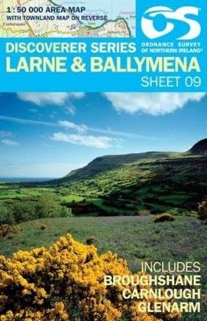 Larne : Ballymena : 9 - New Sheet map