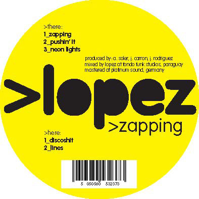 Lopez - Zapping E.P. - Used Vinyl Record 12"