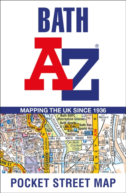 A-Z Maps - Bath A-Z Pocket Street Map - New Sheet map