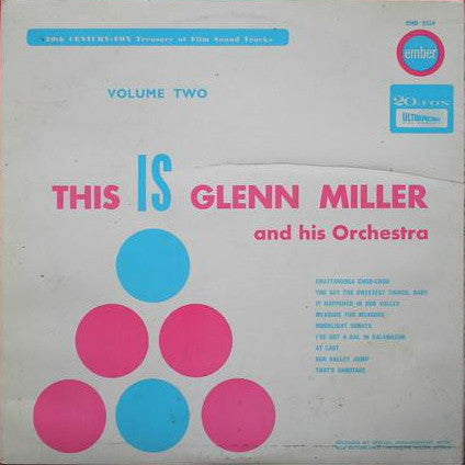 Glenn Miller And His - This Is  (Volume Two) - Used Vinyl Record