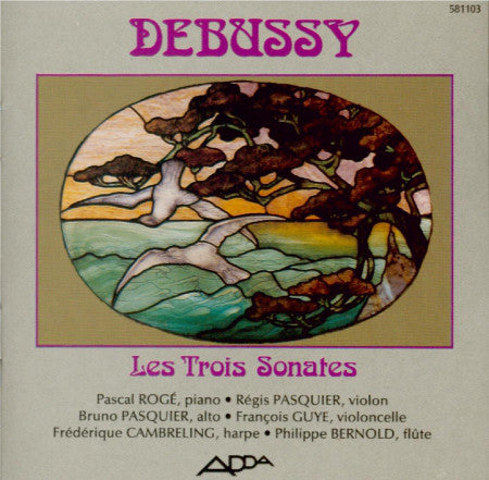Pascal Roge - Claude Debussy - Les Trois Sonates - Used CD