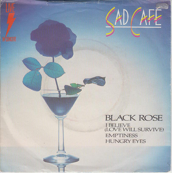 Sad Cafe - Live In Concert - Used Vinyl Record 7"