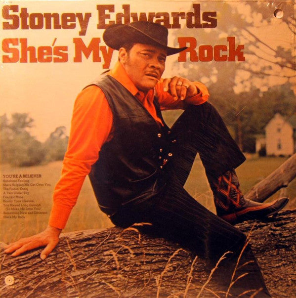 Stoney Edwards - She's My Rock - Used Vinyl Record