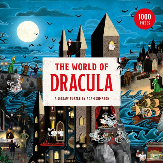 Adam Simpson - World of Dracula : A Jigsaw Puzzle by - New Game