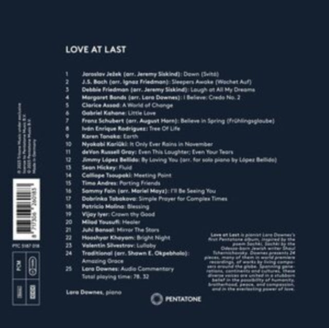 Lara Downes: Love at Last - CD
