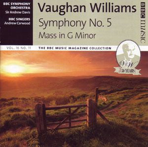 Ralph Vaughan Willia - Symphony No. 5 / Mass In G Minor - Used CD