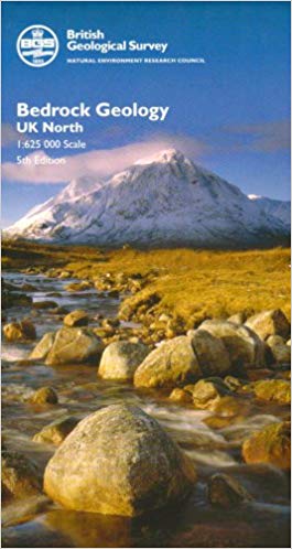 Bedrock Geology UK North - New Sheet map