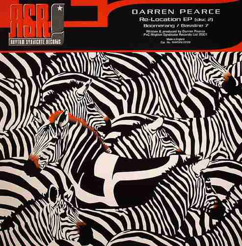 Darren Pearce - Re-Location EP - Used Vinyl Record 12"