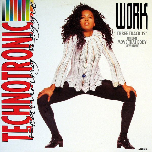 Technotronic - Work - Used Vinyl Record 12"
