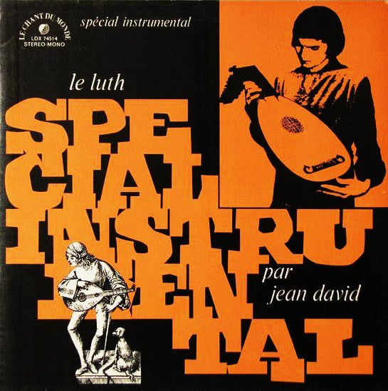 Jean David - Le Luth - Used Vinyl Record