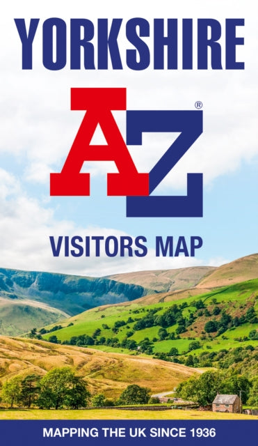 A-Z Maps - Yorkshire A-Z Visitors Map - New Sheet map