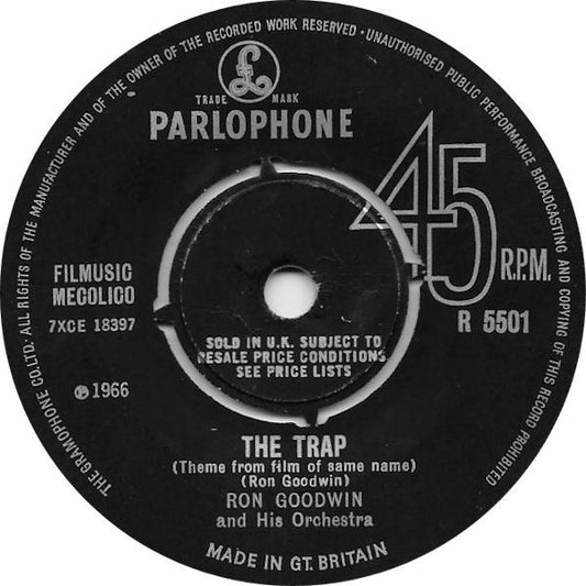 Ron Goodwin And His - Trap - Used Vinyl Record 7"