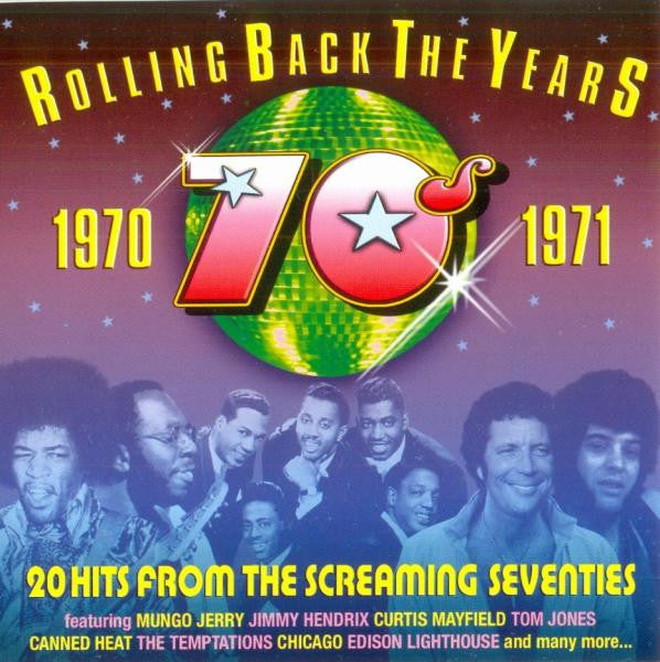 Various - Rolling Back The Years 1970-1971 - Used CD