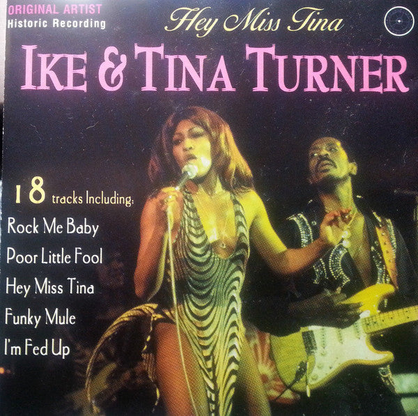 Ike & Tina Turner - Hey Miss Tina - Used CD