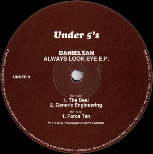 Danielsan - Always Look Eye E.P. - Used Vinyl Record 12"