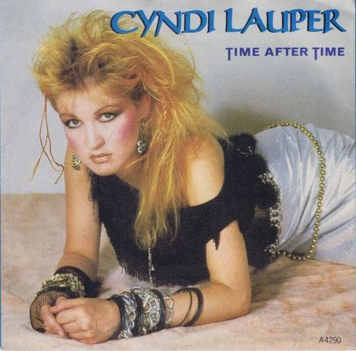 Cyndi Lauper - Time After Time - Used Vinyl Record 7"