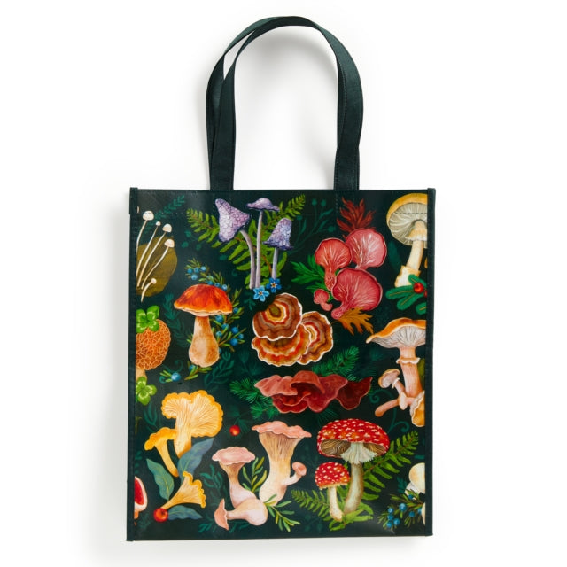 Olga Akbarova - World of Mushrooms Reusable Shopping Bag - Jigsaw Puzz
