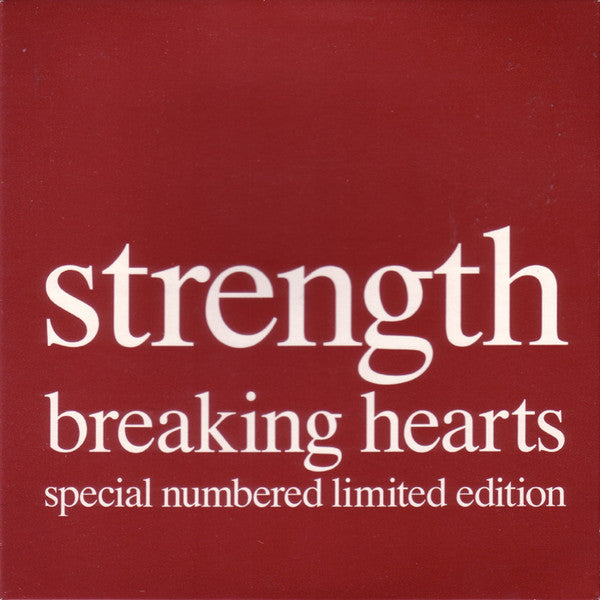 Strength - Breaking Hearts - Used Vinyl Record 7"