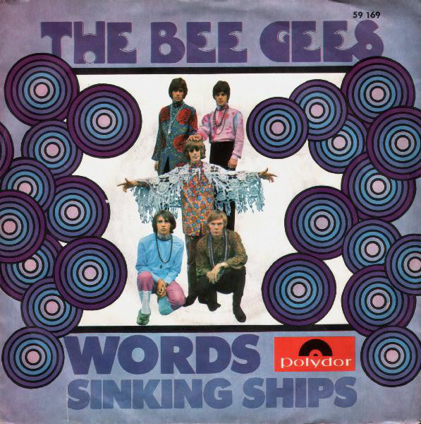 Bee Gees - Words - Used Vinyl Record 7"