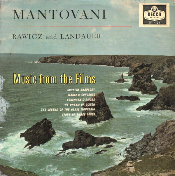 Mantovani - Music From The Films - Used Vinyl Record