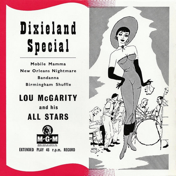 Lou McGarity And His - Dixieland Special - Used Vinyl Record 7"