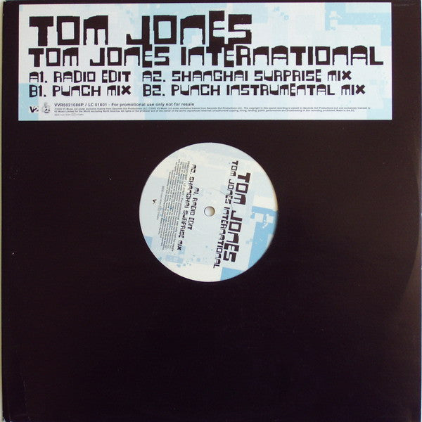 Tom Jones - International - Used Vinyl Record 12"